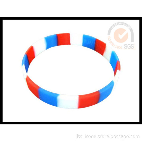 Sport Silicone Wristband In Colorful